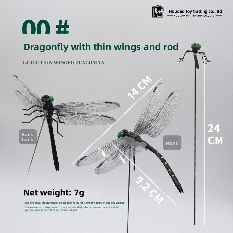 Modeling of dragonfly handicrafts