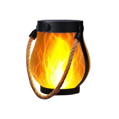 AuraFlame™ Solar Lantern
